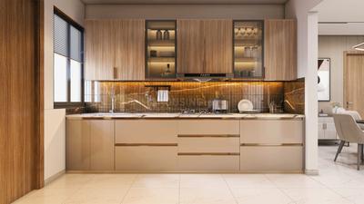 Kitchen Image of 2418 Sq.ft 4 BHK Apartment / Flat for sale in Acropolis The Ark Voyage To The Stars Phase II, Kondhwa Pune for Rs. 27415000