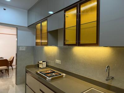 Kitchen Image of 750 Sq.ft 2 BHK Apartment / Flat for sale in Oscar Om Nandanvan, Mulund West Mumbai for Rs. 21500000