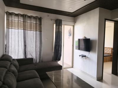 Living Room Image of 600 Sq.ft 1 BHK Apartment / Flat for rent in Venkatesh Oxy Bonita Phase 1, Lohegaon Pune for Rs. 21000