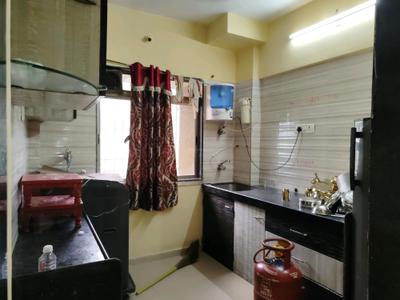 Kitchen Image of 560 Sq.ft 1 BHK Apartment / Flat for rent in Apex Constructions Jyoti Basera, Nalasopara East Nala Sopara for Rs. 14000
