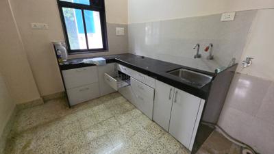 Kitchen Image of 620 Sq.ft 1 BHK Apartment / Flat for rent in Kothrud Pune for Rs. 21000