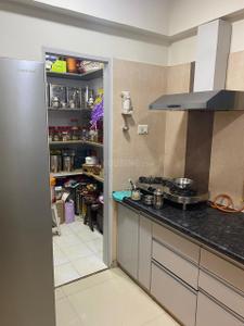 Kitchen Image of 1500 Sq.ft 3 BHK Apartment / Flat for sale in Vraj Enclave, Prahlad Nagar Ahmedabad for Rs. 15000000