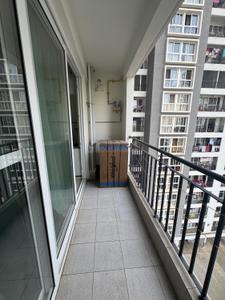 Balcony Image of 618 Sq.ft 1 BHK Apartment / Flat for rent in Godrej Nurture, Electronic City Bengaluru for Rs. 40000
