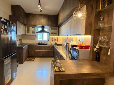 Kitchen Image of 1709 Sq.ft 3 BHK Apartment / Flat for sale in K R Puram Bengaluru for Rs. 15500000