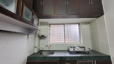Kitchen Image of 650 Sq.ft 1 BHK Apartment / Flat for sale in Dhanori Pune for Rs. 3800000