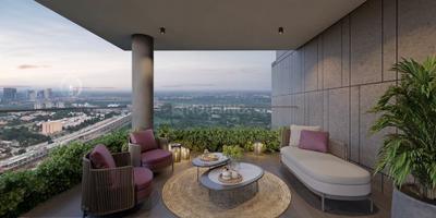 Balcony Image of 4199 Sq.ft 5 BHK Apartment / Flat for sale in Ekarth Sarvam, Koba Gandhinagar for Rs. 39480000