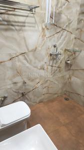 Bathroom Image of 600 Sq.ft 1 RK Builder Floor for rent in Gopalpura Jaipur for Rs. 19999