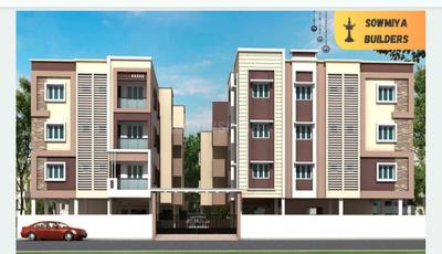 Building Image of 1240 Sq.ft 3 BHK Apartment / Flat for sale in Nanmangalam Chennai for Rs. 9300000