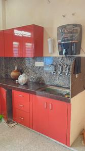 Kitchen Image of 980 Sq.ft 2 BHK Apartment / Flat for rent in Mansarovar Extension Jaipur for Rs. 15000