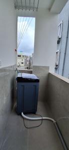 Balcony Image of 650 Sq.ft 1 BHK Apartment / Flat for rent in Madhapur Hyderabad for Rs. 31000