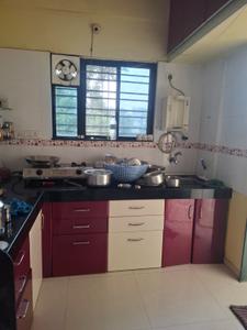 Kitchen Image of 950 Sq.ft 2 BHK Apartment / Flat for rent in Radhey Heights, Ravet Pune for Rs. 23000