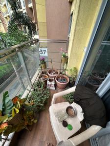 Balcony Image of 1046 Sq.ft 2 BHK Apartment / Flat for sale in Amanora Adreno Towers, Hadapsar Pune for Rs. 16200000