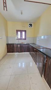 Kitchen Image of 650 Sq.ft 1 BHK Independent House for rent in HSR Layout Bengaluru for Rs. 28000
