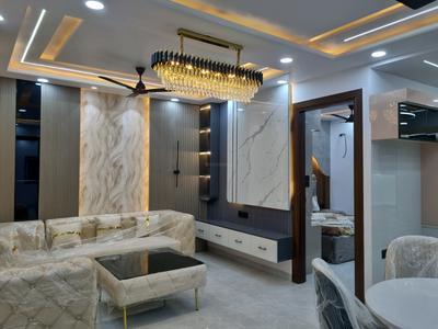 Living Room Image of 1250 Sq.ft 4 BHK Apartment / Flat for sale in Saarthi Affordable Homes, Uttam Nagar New Delhi for Rs. 10500000
