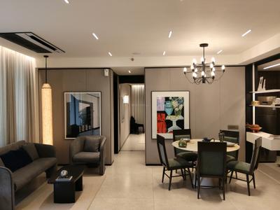 Dining Area Image of 3170 Sq.ft 4 BHK Apartment / Flat for sale in Indraprasth Shivanta by Deep Group Of Companies, Ambli Ahmedabad for Rs. 23775000