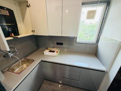 Kitchen Image of 1500 Sq.ft 1 RK Builder Floor for rent in Sector 46 Gurgaon for Rs. 25000