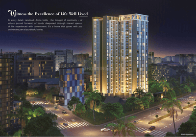 Image of 660 Sq.ft 1 BHK Apartment / Flat for sale in Landmark Aristo, Kalyan East, Kalyan for Rs. 3700000
