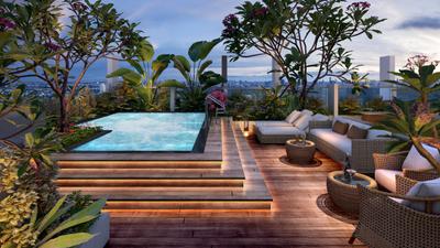 Balcony Image of 690 Sq.ft 2 BHK Apartment / Flat for sale in SB Paradise, Bhandup West Mumbai for Rs. 15500000
