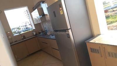 Kitchen Image of 900 Sq.ft 3 BHK Builder Floor for sale in Peer Muchalla Zirakpur for Rs. 6050000