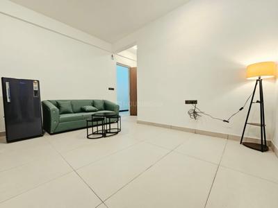 Hall Image of 700 Sq.ft 1 BHK Apartment / Flat for rent in Domlur Layout Bengaluru for Rs. 43000