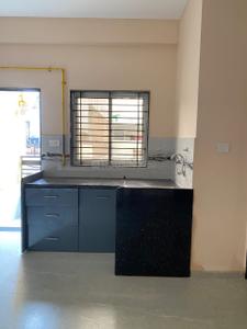 Kitchen Image of 360 Sq.ft 1 RK Builder Floor for rent in Mahalakshmi Nagar Indore for Rs. 12000