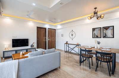 Living Room Image of 1120 Sq.ft 3 BHK Apartment / Flat for sale in Srishti Synchronicity, Powai Mumbai for Rs. 33500000