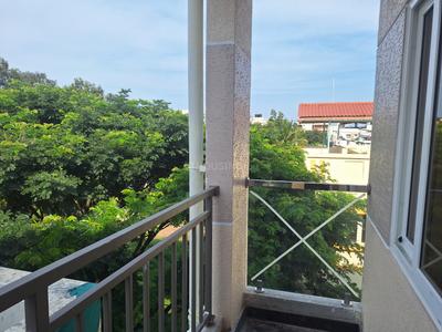 Balcony Image of 850 Sq.ft 2 BHK Builder Floor for rent in Akshayanagar Bengaluru for Rs. 25000