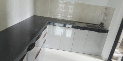 Kitchen Image of 711 Sq.ft 2 BHK Apartment / Flat for rent in Shapoorji Pallonji Joyville Hinjawadi, Hinjawadi Pune for Rs. 26000