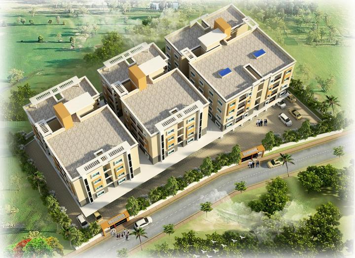 3 BHK 1400 Sqft Flat for sale at Balianta, Bhubaneswar Property ID