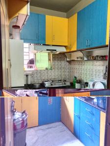 Kitchen Image of 1200 Sq.ft 3 BHK Apartment / Flat for sale in Santoshpur Kolkata for Rs. 7200000