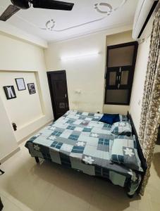 Bedroom Image of 280 Sq.ft 1 RK Studio for rent in Munirka New Delhi for Rs. 16000