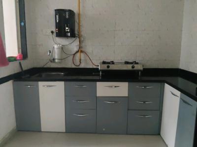 Kitchen Image of 1215 Sq.ft 2 BHK Apartment / Flat for rent in Lotus Aditya Elite, Zundal Ahmedabad for Rs. 26000