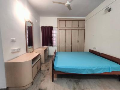 Bedroom Image of 700 Sq.ft 1 BHK Builder Floor for rent in Indira Nagar Bengaluru for Rs. 35000