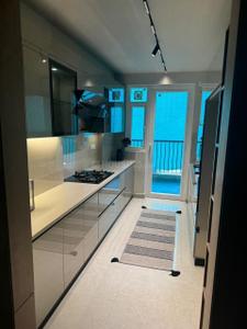 Kitchen Image of 1040 Sq.ft 3 BHK Apartment / Flat for sale in Krishna Atlantis Grand, Bhabat Zirakpur for Rs. 13405000