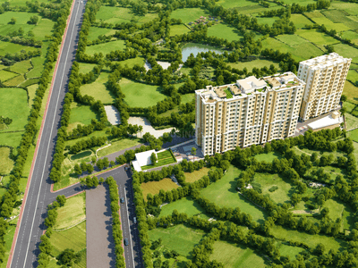 Image of 800 Sq.ft 2 BHK Apartment / Flat for sale in Kamptee, Nagpur for Rs. 3250000