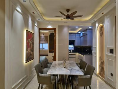 Dining Area Image of 1200 Sq.ft 4 BHK Apartment / Flat for sale in Najafgarh New Delhi for Rs. 11500000