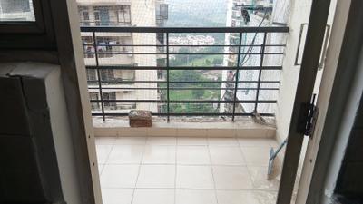 Balcony Image of 1250 Sq.ft 2 BHK Apartment / Flat for sale in Ajnara Gen X, Crossings Republik Ghaziabad for Rs. 8100000