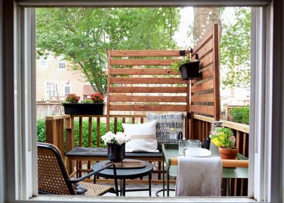 Balcony Image of 1195 Sq.ft 3 BHK Apartment / Flat for sale in Ambattur Chennai for Rs. 7200000