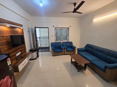 Hall Image of 680 Sq.ft 1 BHK Apartment / Flat for rent in Mahadevapura Bengaluru for Rs. 27000
