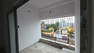 Balcony Image of 1550 Sq.ft 3 BHK Apartment / Flat for sale in Baranagar Kolkata for Rs. 6510000