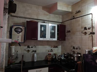 Kitchen Image of 550 Sq.ft 1 BHK Apartment / Flat for sale in Kanhai Gopal Complex, Kharghar Navi Mumbai for Rs. 5600000