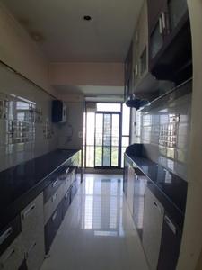 Kitchen Image of 950 Sq.ft 2 BHK Apartment / Flat for rent in Yashodeep Apartments, Rabale Navi Mumbai for Rs. 46000