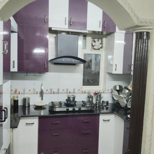 Kitchen Image of 1000 Sq.ft 2 BHK Apartment / Flat for sale in Kallol Apartments, Patparganj New Delhi for Rs. 20000000