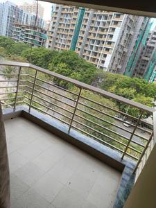 Balcony Image of 1700 Sq.ft 3 BHK Apartment / Flat for rent in Adani The Meadows, Shantigram Ahmedabad for Rs. 35000