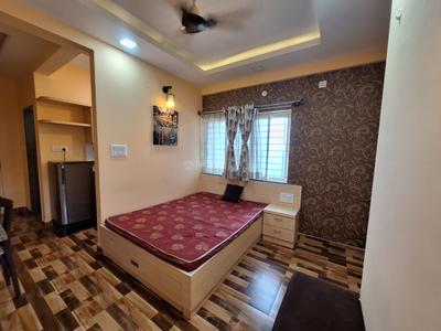Bedroom Image of 520 Sq.ft 1 BHK Builder Floor for rent in Hulimavu Bengaluru for Rs. 18000