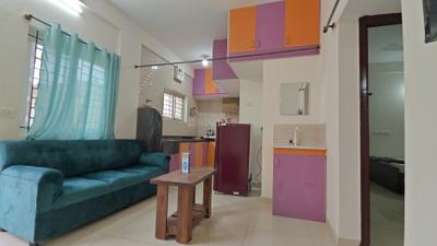 Living Room Image of 950 Sq.ft 2 BHK Apartment / Flat for rent in Choodasandra Bengaluru for Rs. 24000