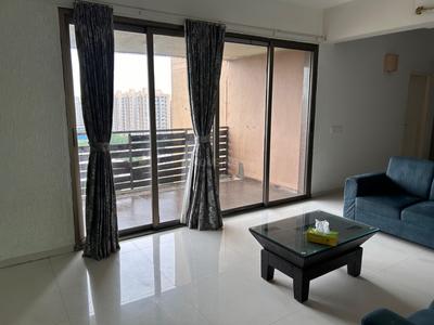 Hall Image of 2248 Sq.ft 3 BHK Apartment / Flat for rent in Binori Solitaire, South Bopal Ahmedabad for Rs. 45000