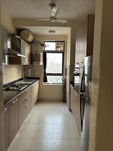 Kitchen Image of 1300 Sq.ft 2 BHK Apartment / Flat for rent in Unitech Fresco, Sector 50 Gurgaon for Rs. 49999