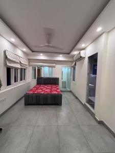 Bedroom Image of 750 Sq.ft 1 BHK Builder Floor for rent in Greater Kailash II New Delhi for Rs. 43000