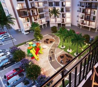 Balcony Image of 1204 Sq.ft 2 BHK Apartment / Flat for sale in Athrava Nagari VIII, Besa Nagpur for Rs. 5800000